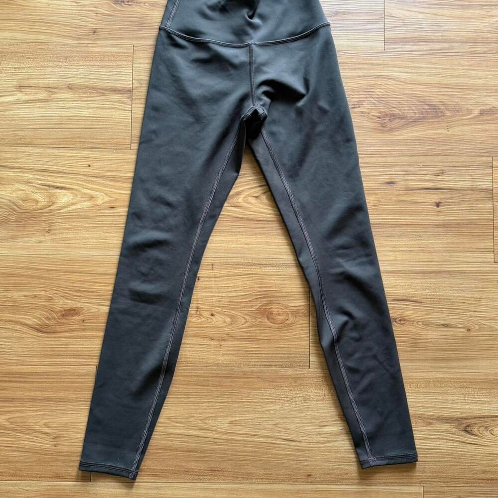 Alo-yoga Women's Grey and Brown Leggings